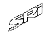Napis "SRI" na tył ASTRA H